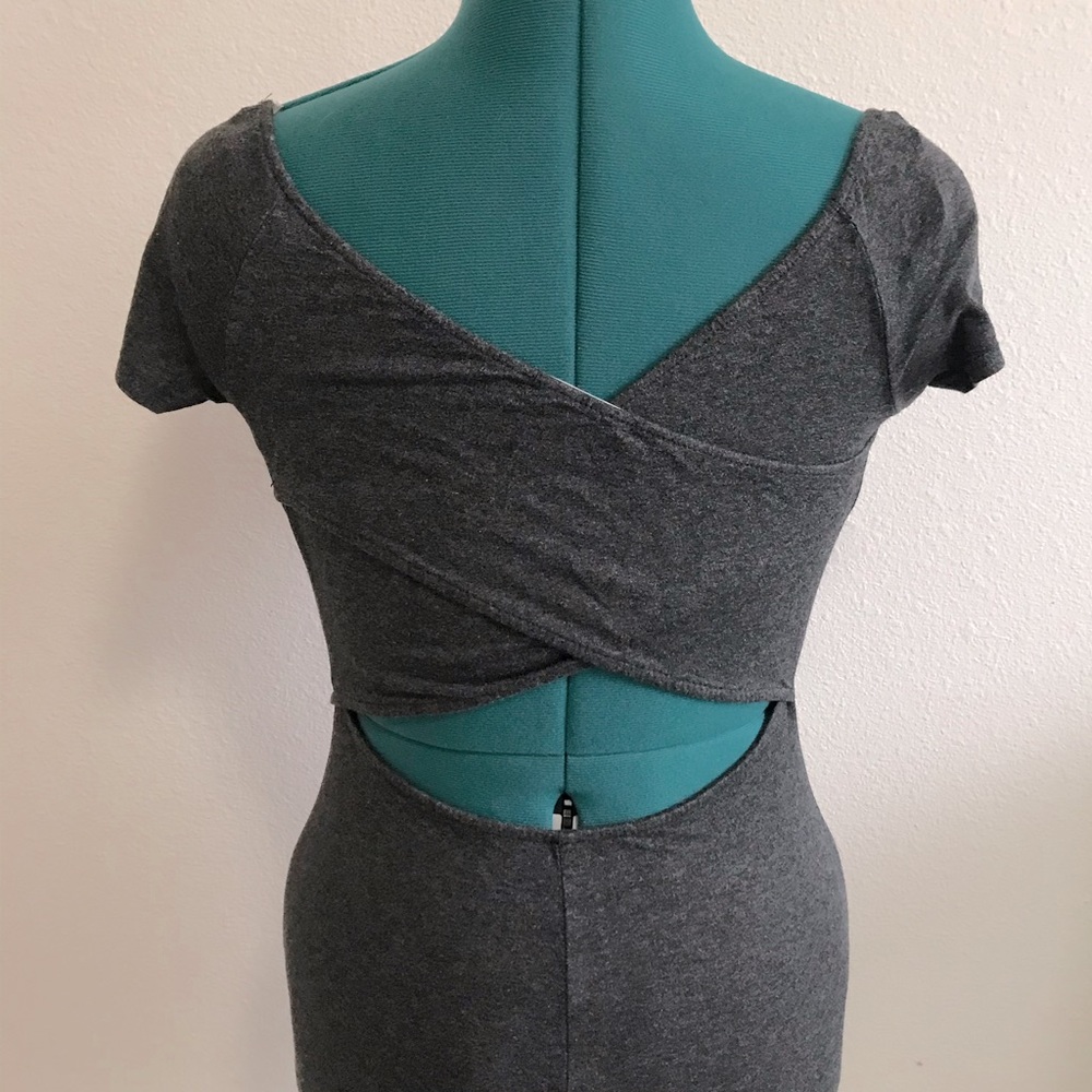 Cute Dark Gray Dress